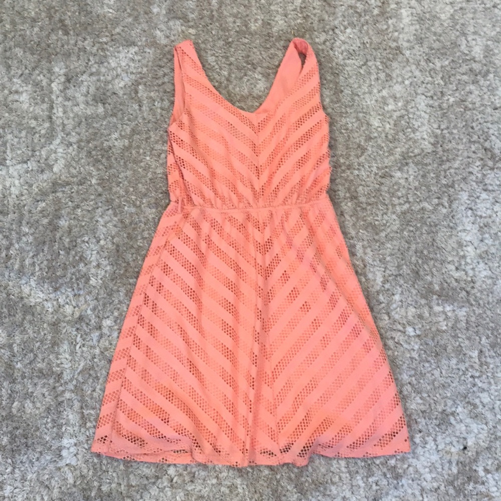 Coral Pink Dress